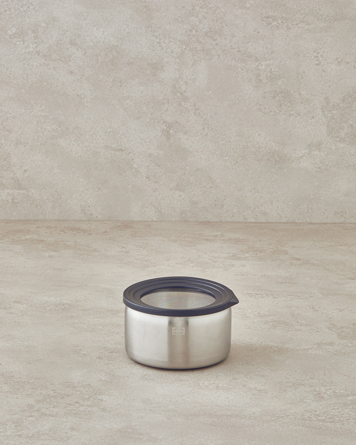 Inox Stainless Steel Storage Container 12 cm Silver