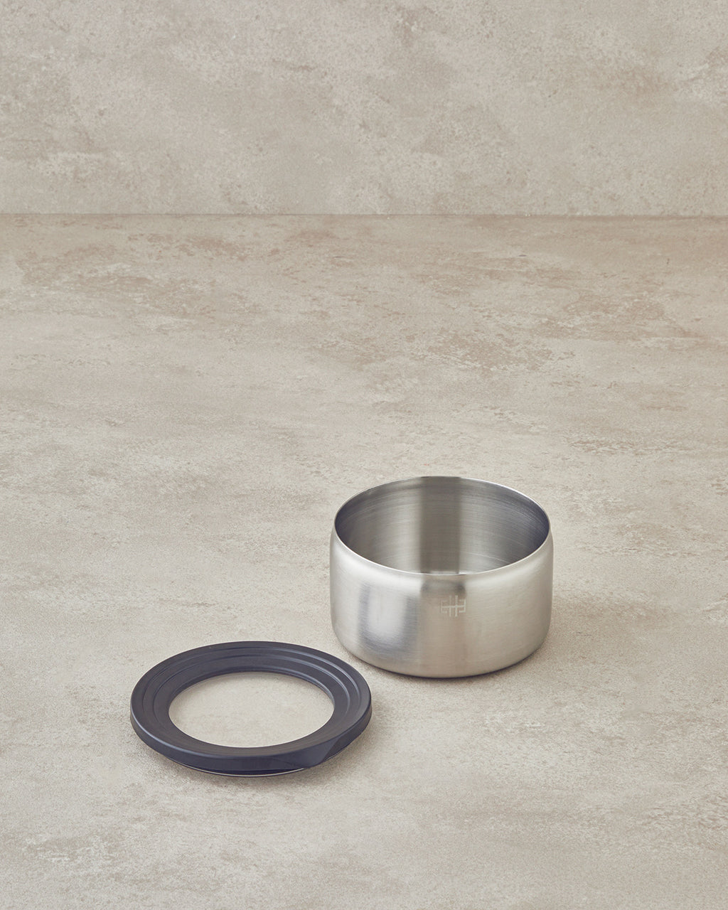 Inox Stainless Steel Storage Container 12 cm Silver (view 2)