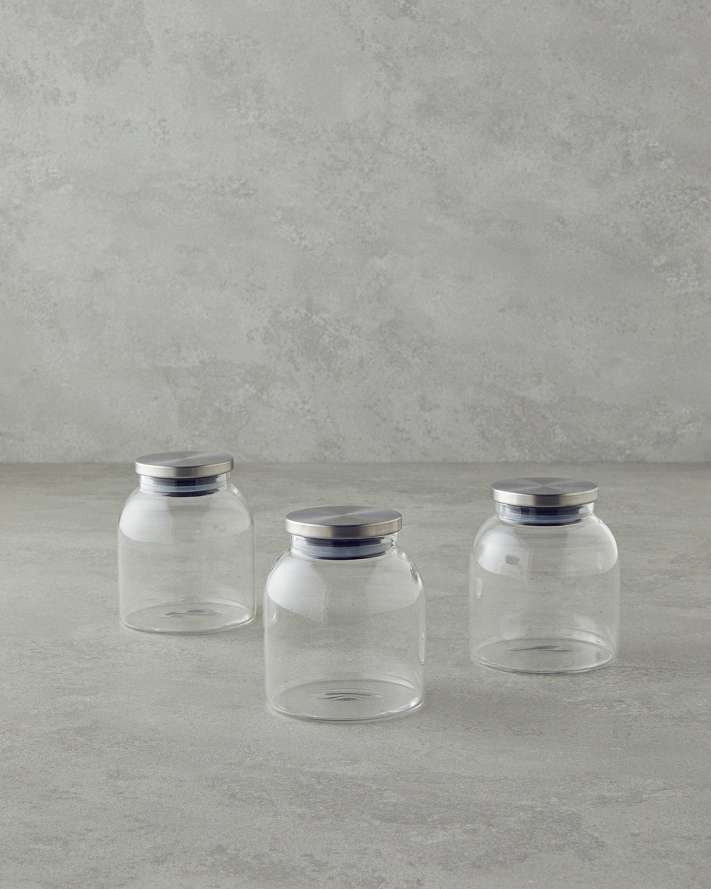 Sinna Borosilicate 3 pcs Spice Rack 450 ml Transparent (view 2)