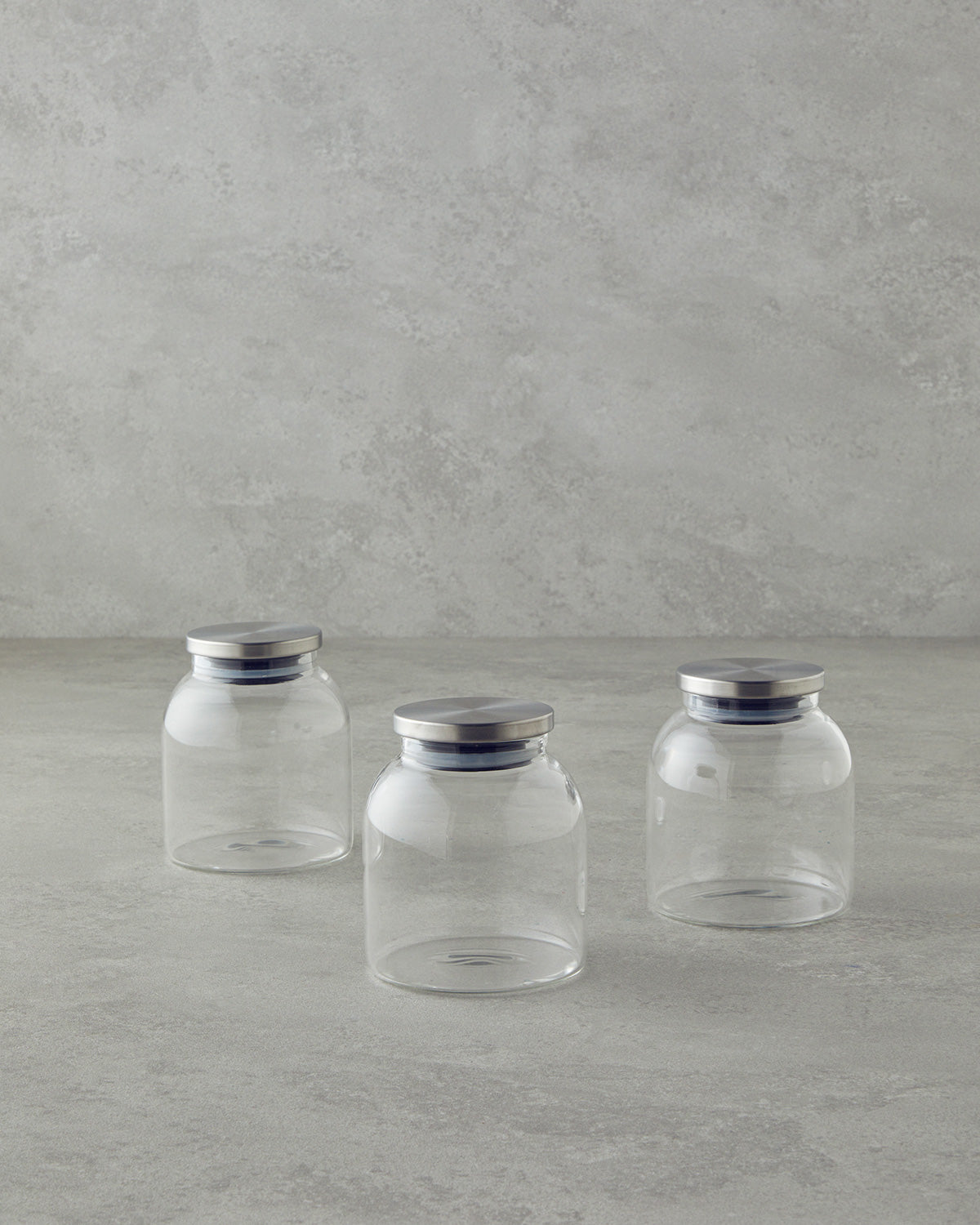 Sinna Borosilicate 3 pcs Spice Rack 450 ml Transparent (view 2)