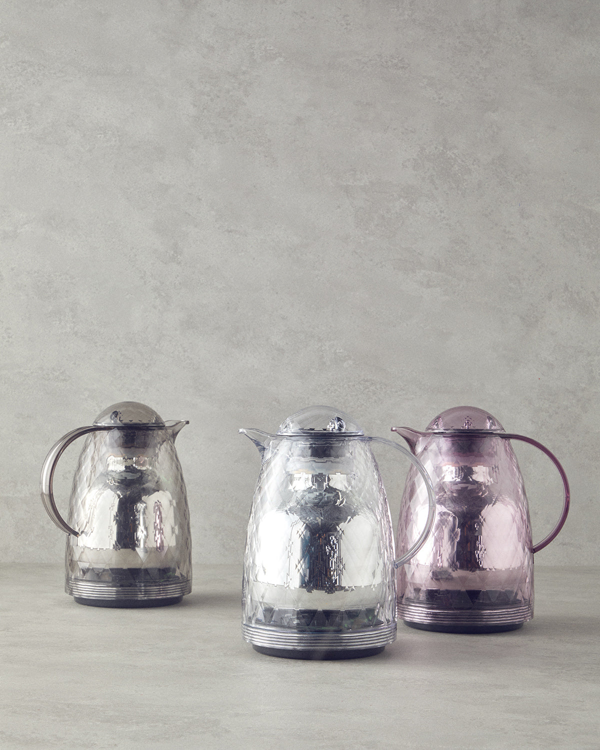 Axel Acrylic Glass Interior Flask 1000 ml Damson (view 3)