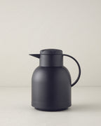 Tiya Polypropylene Glass Interior Flask 1000 ml Black