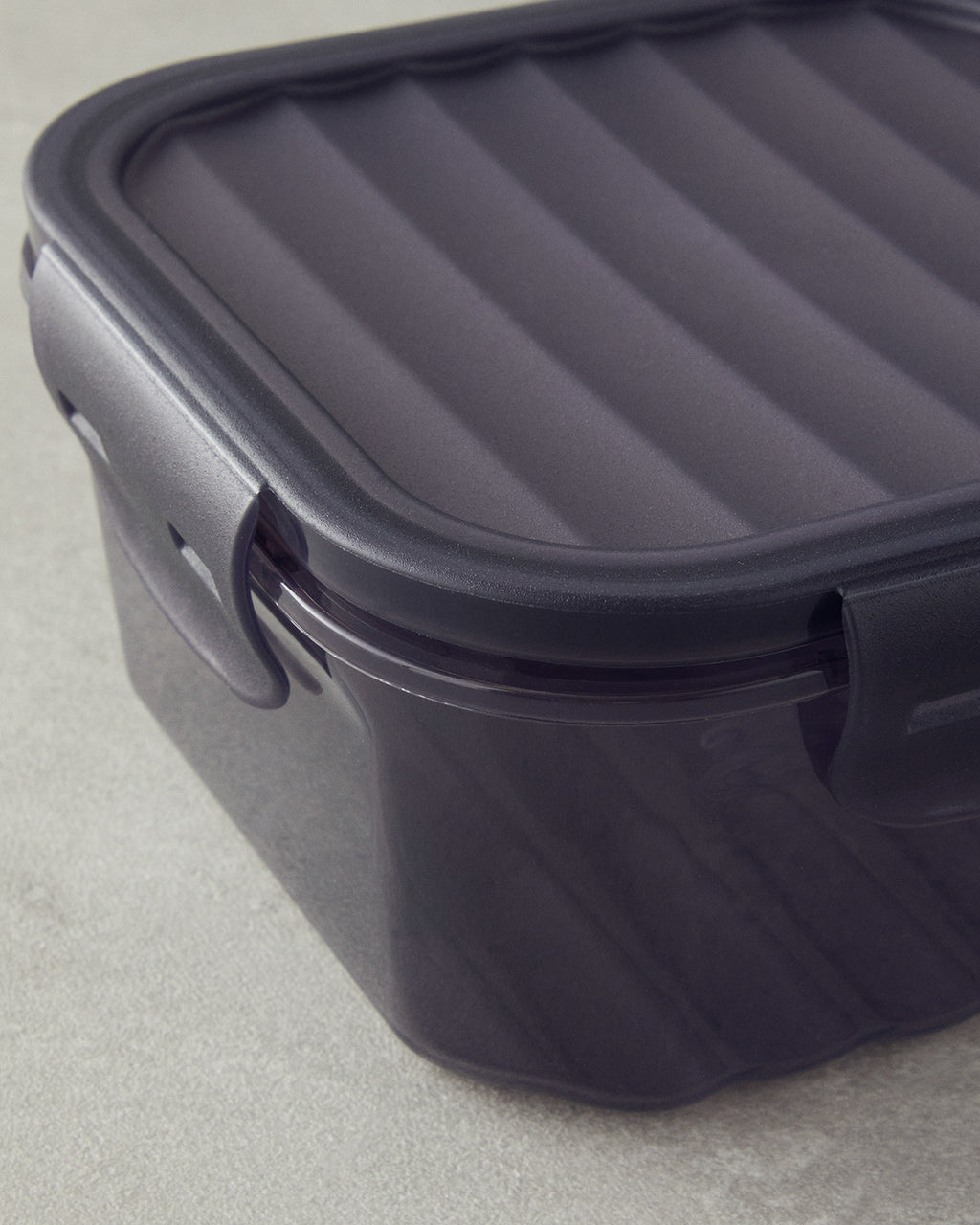 Sasha Plastic 3 pcs Storage Container 500+1000+1700 ml Anthracite (view 3)