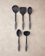 Peny Plastic 5 Pieces Preparation Set 29.5+32+32.5+32.5+34.5 cm Gray