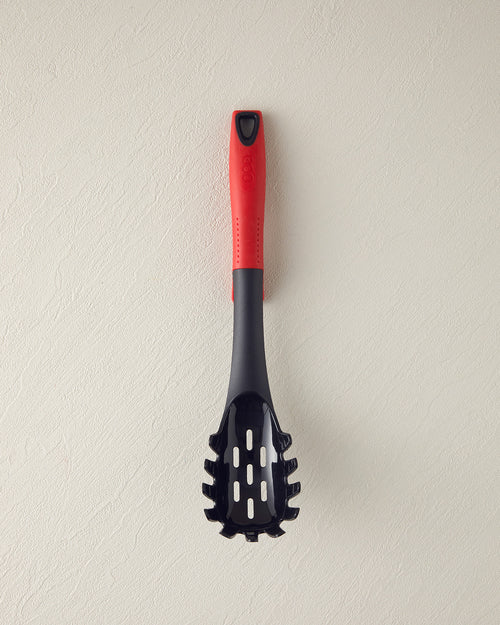 Amara Plastic Spaghetti Ladle 32 cm Red