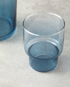 Glass Bedside Jug 1150 ml Anthracite (view 3)