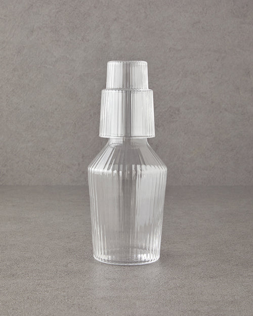 Aura Glass Bedside Jug 1000 ml Transparent