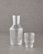 Aura Glass Bedside Jug 1000 ml Transparent (view 2)