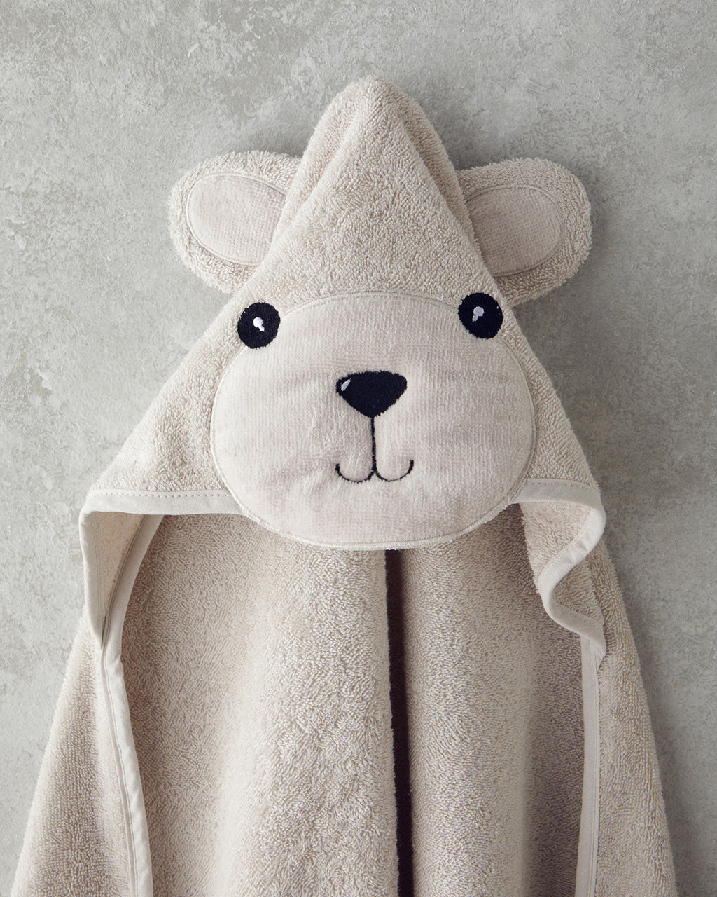 Bruin Cotton Baby Towel 75x75 cm Mink (view 2)