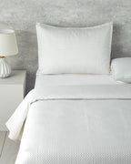 Sisilla Satin Bed Spread Set - Powder - Single 160x220 cm (view 2)