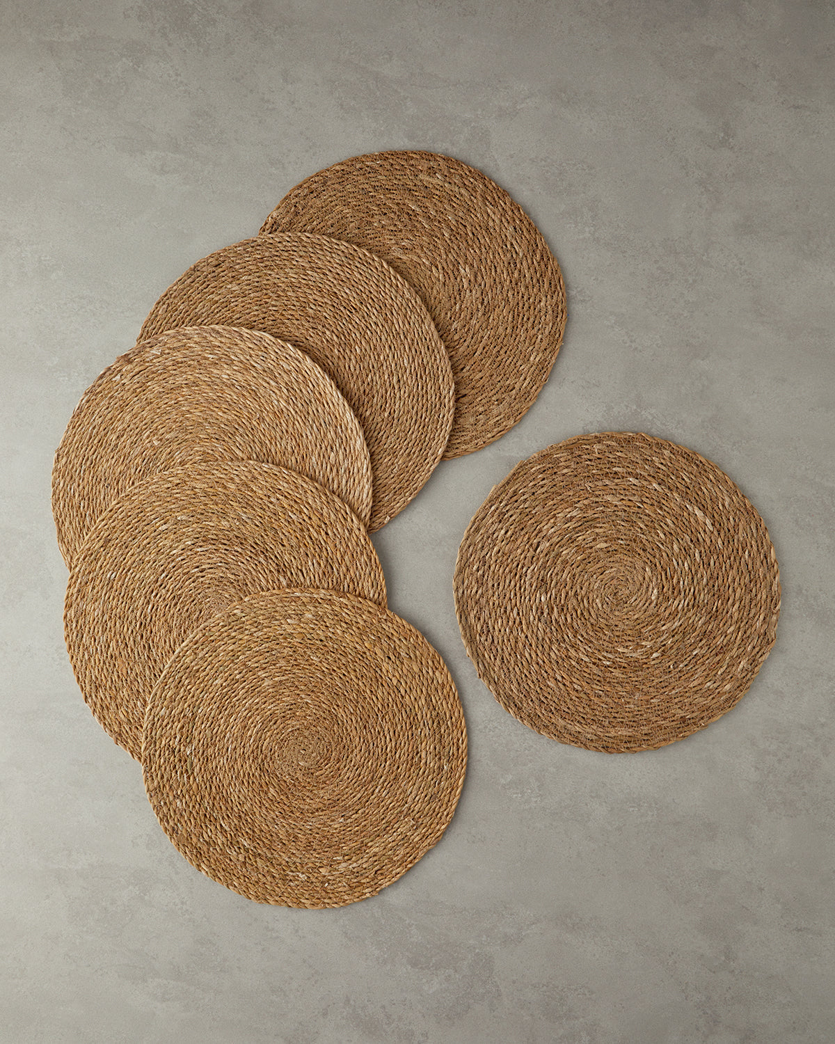 Mia Wicker 6 pcs Table Mat 35 cm Beige