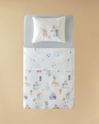Pretty Bunny Cotton Baby Duvet Cover Set 100x150 cm (view 9)