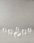 Crystalline 6 pcs Glass 380 ml Transparent