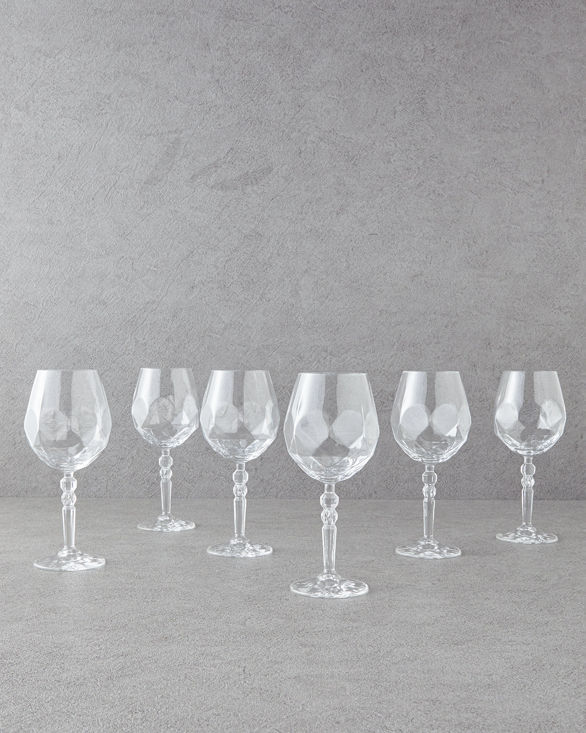 Crystalline 6 pcs Chalice 530 ml Transparent
