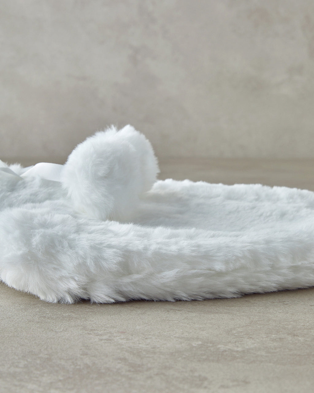 Curl Hot Water Bottle 26x21 cm White (view 2)