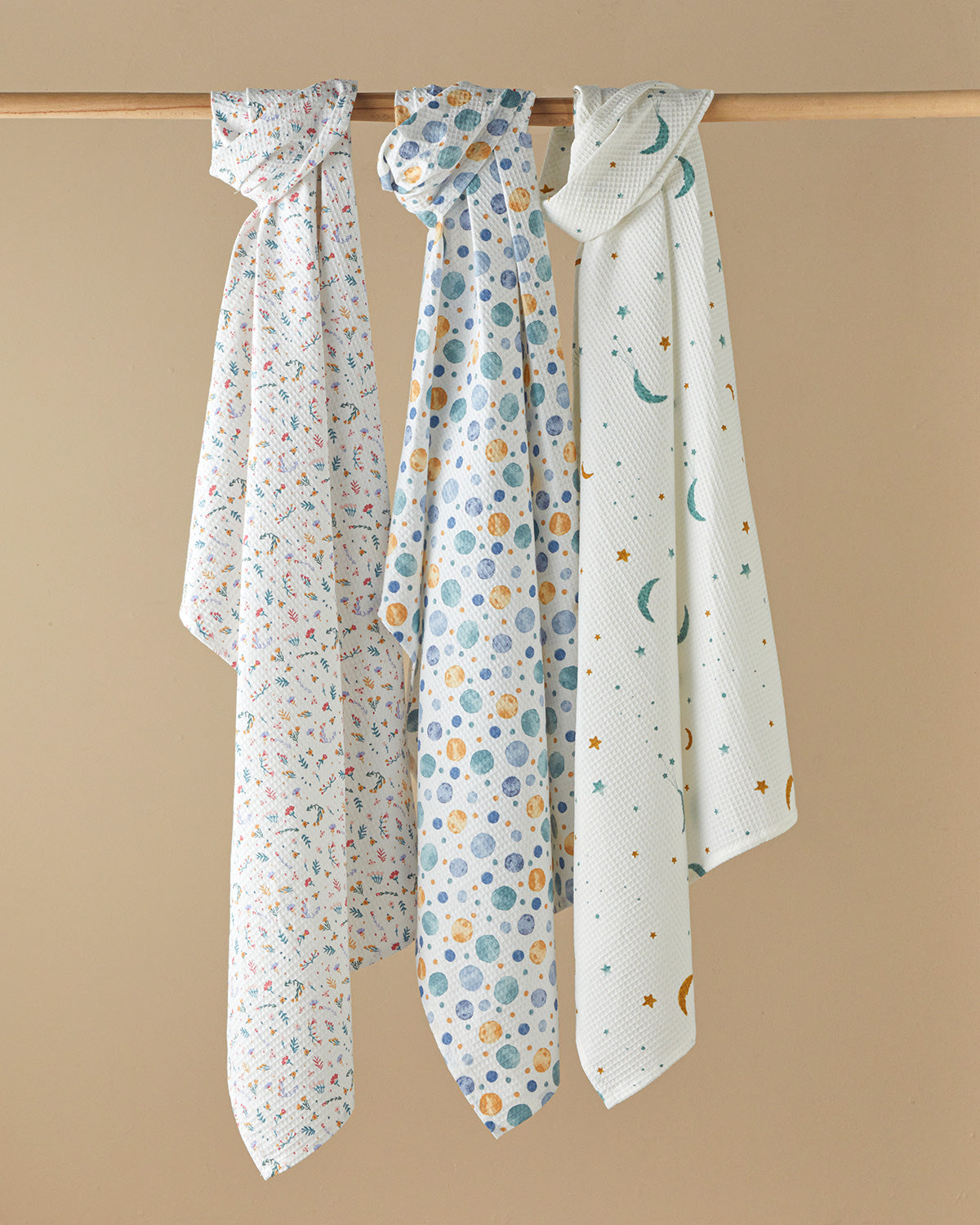 Sweet Garden Cotton Baby Summer Blanket 100x150 cm Pink (view 3)