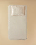 Funny Dots Cotton Baby Fitted Sheet Set 70x140 cm - Powder