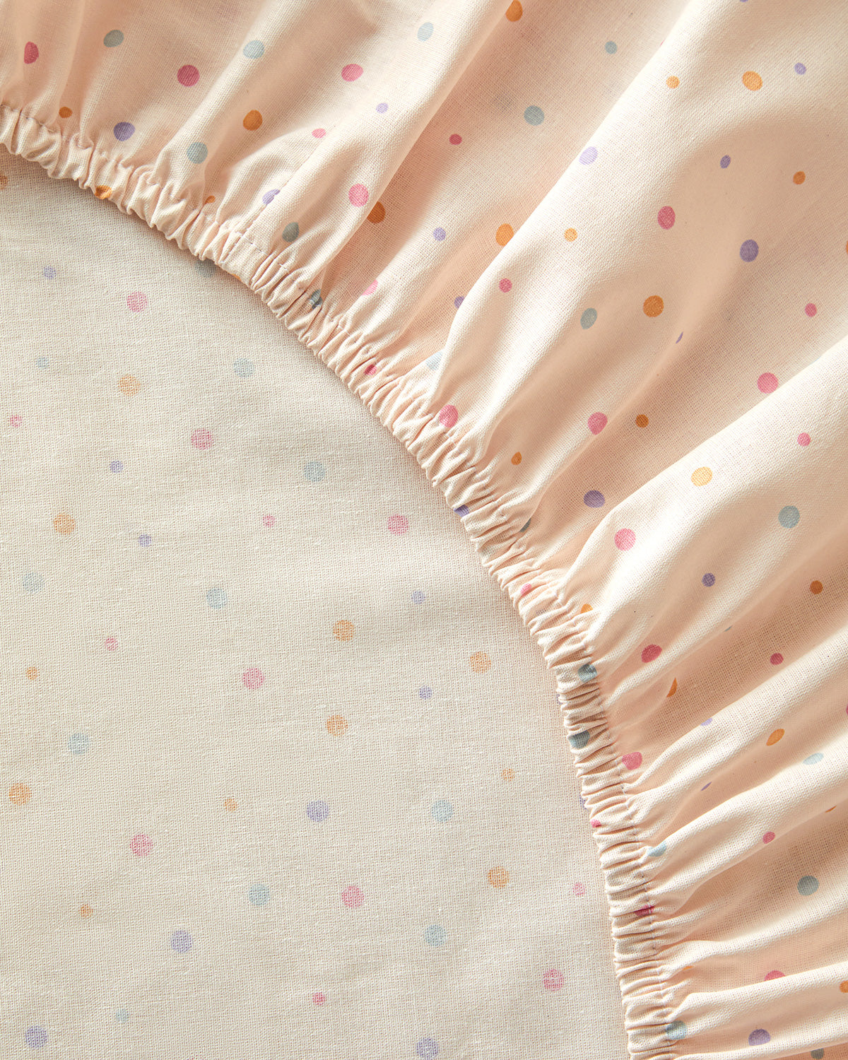Funny Dots Cotton Baby Fitted Sheet Set 70x140 cm (view 3)