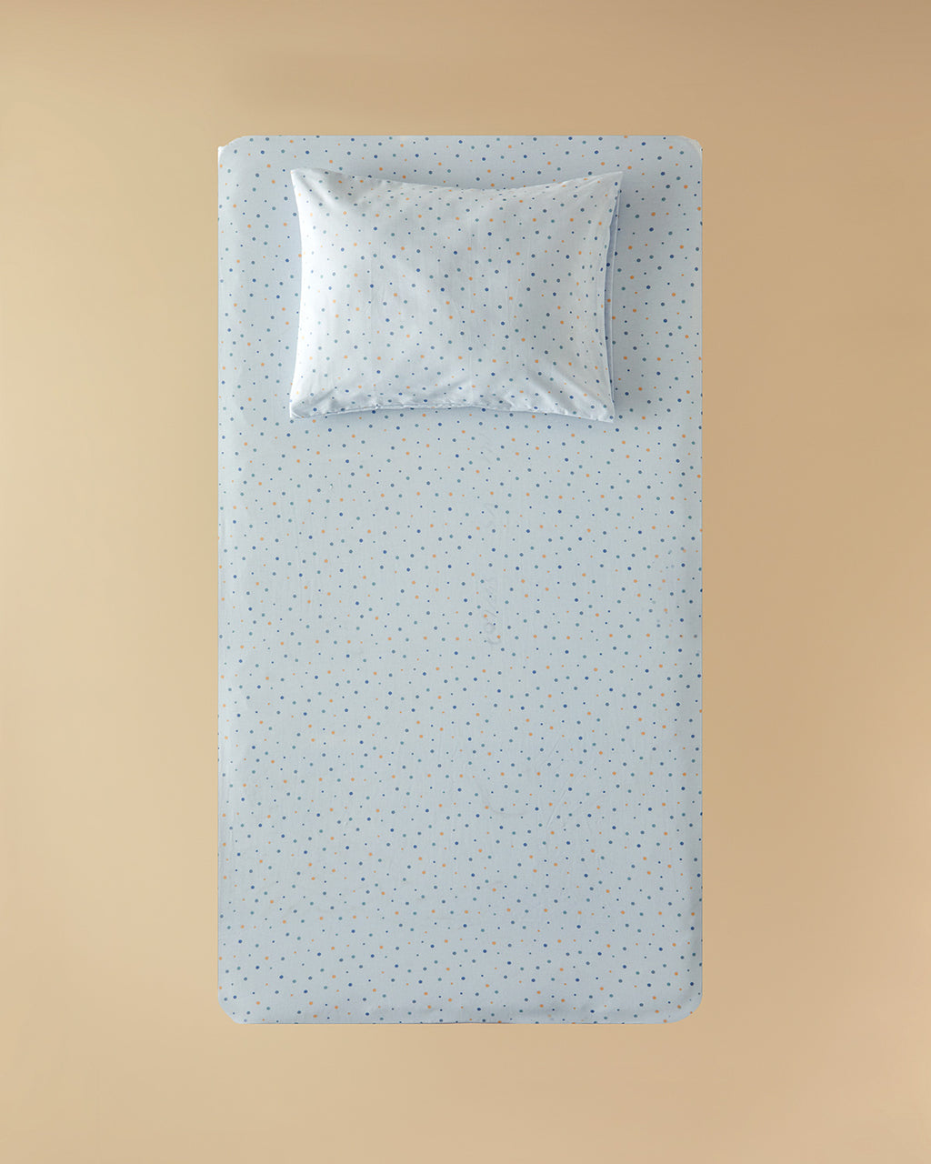 Funny Dots Cotton Baby Fitted Sheet Set 70x140 cm (view 4)