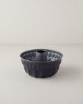Patisserie Carbon Steel Classical Tube Cake Mold 23 cm Gray