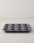 Patisserie Carbon Steel Classical Muffin Cake Mold 38x27 cm Black