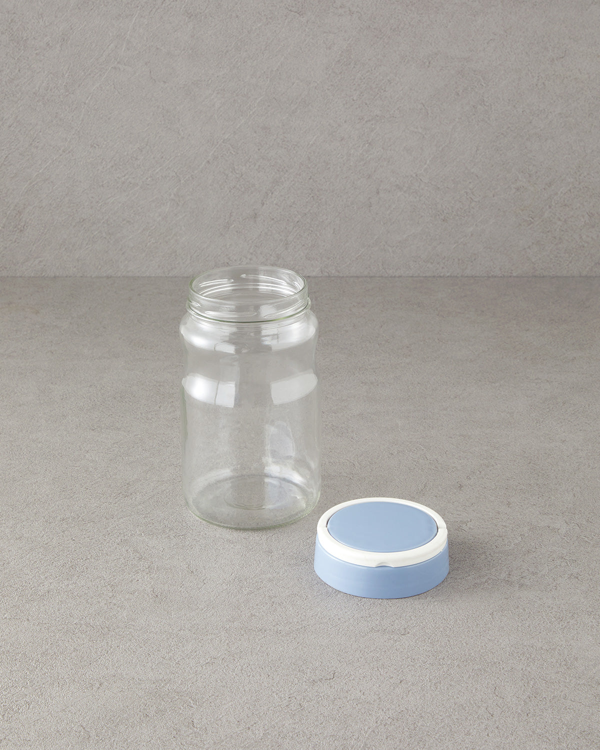 Manor Glass Jar 1700 ml Blue (view 3)