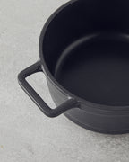 Tiny Taste Cast Aluminum Mini Pot Set 14x14x14 cm Black (view 3)