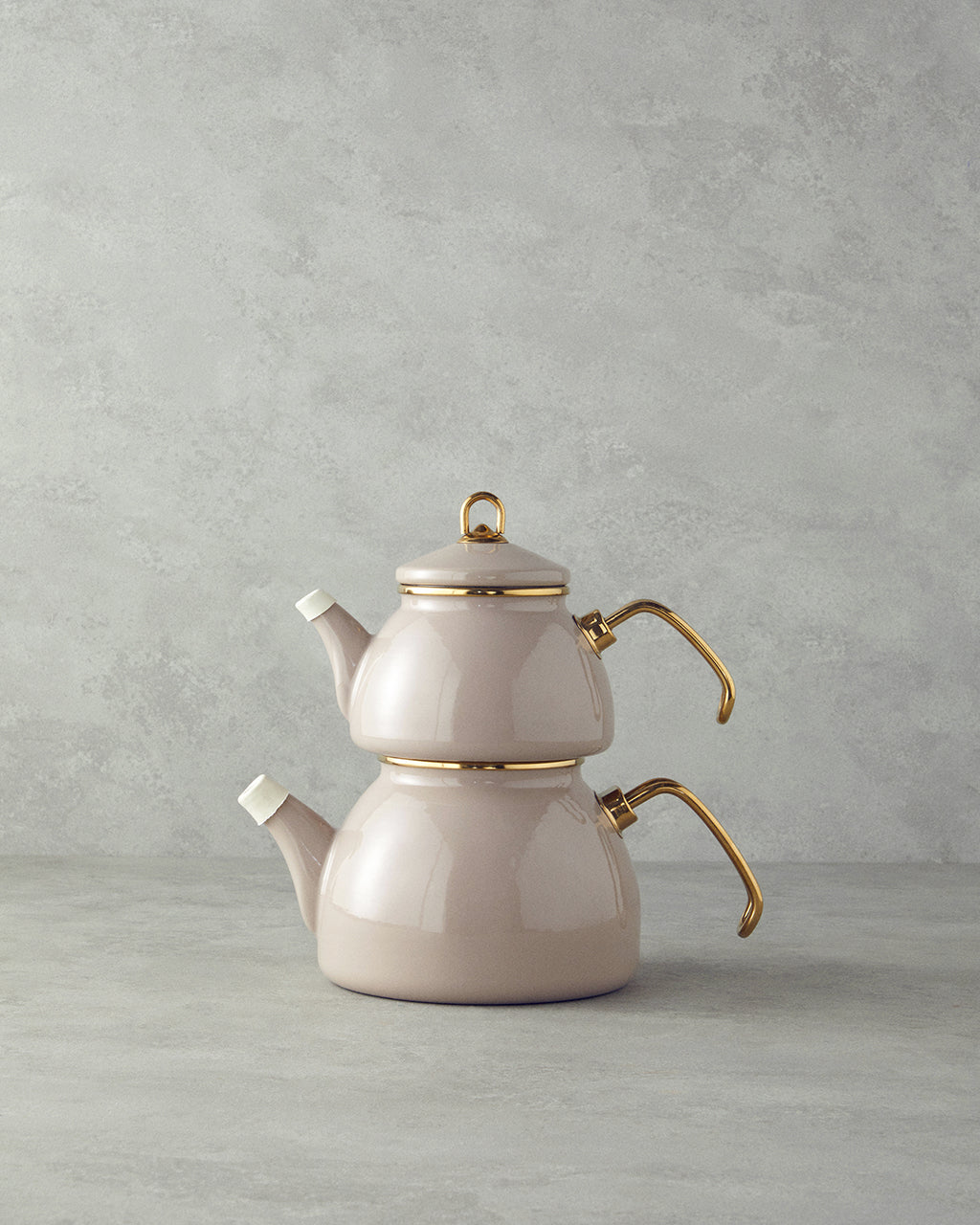 Perro Enamel Mini Tea Pot Beige (view 6)