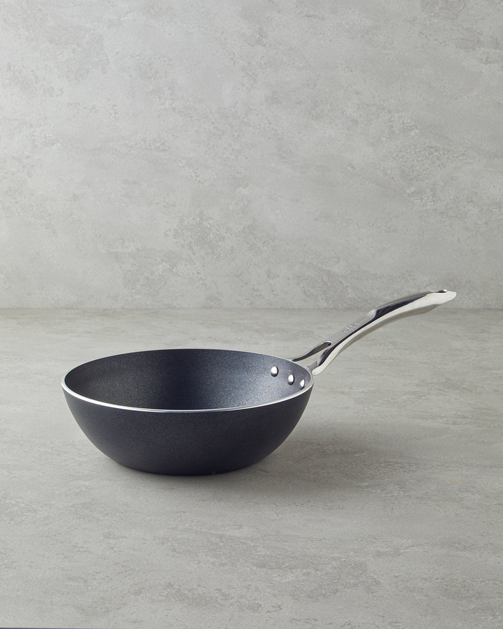 Aluminum Wok Griddle 26 cm Black