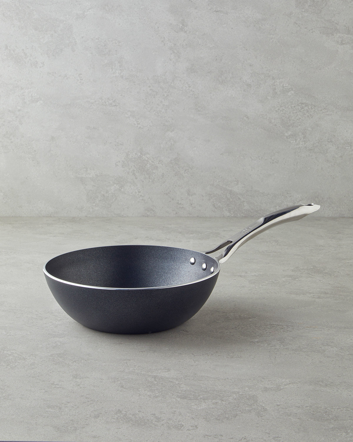 Aluminum Wok Griddle 26 cm Black