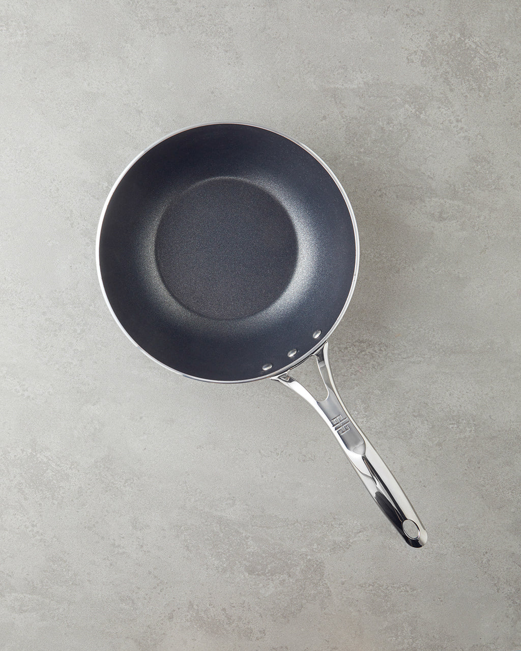 Aluminum Wok Griddle 26 cm Black (view 2)