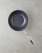 Aluminum Wok Griddle 26 cm Black (view 2)