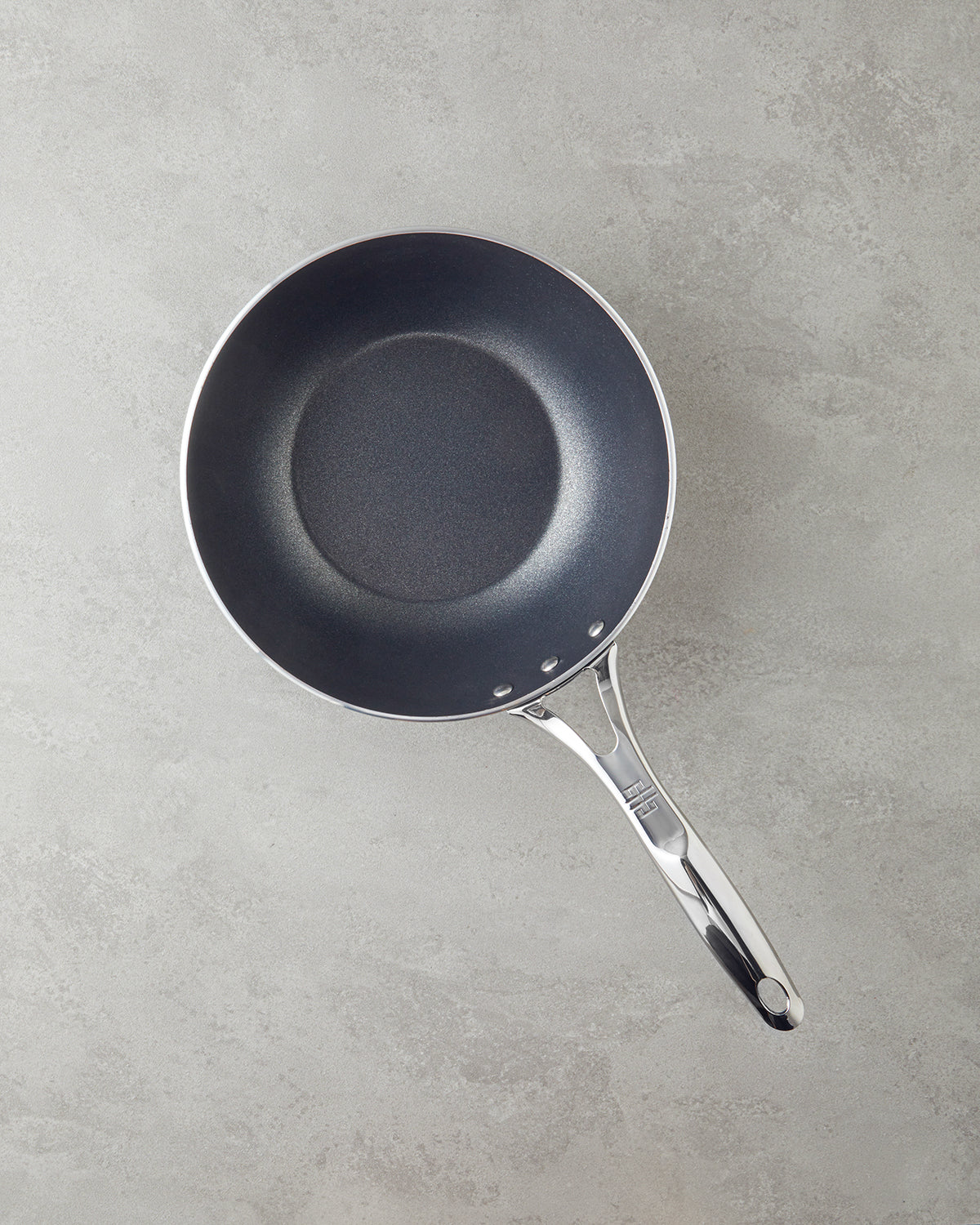 Aluminum Wok Griddle 26 cm Black (view 2)