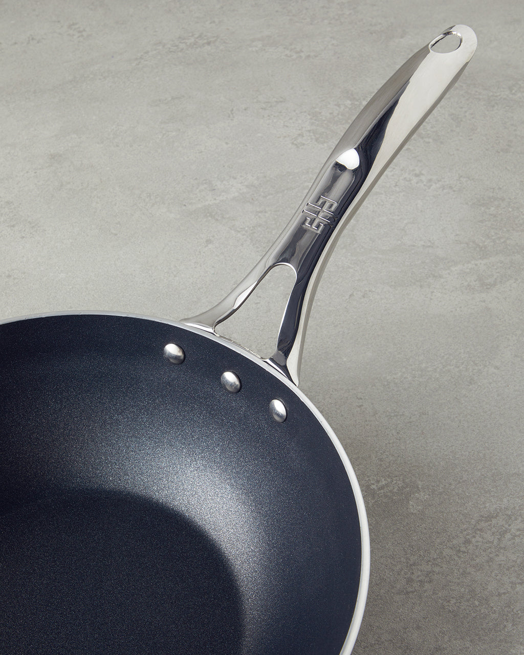 Aluminum Wok Griddle 26 cm Black (view 3)