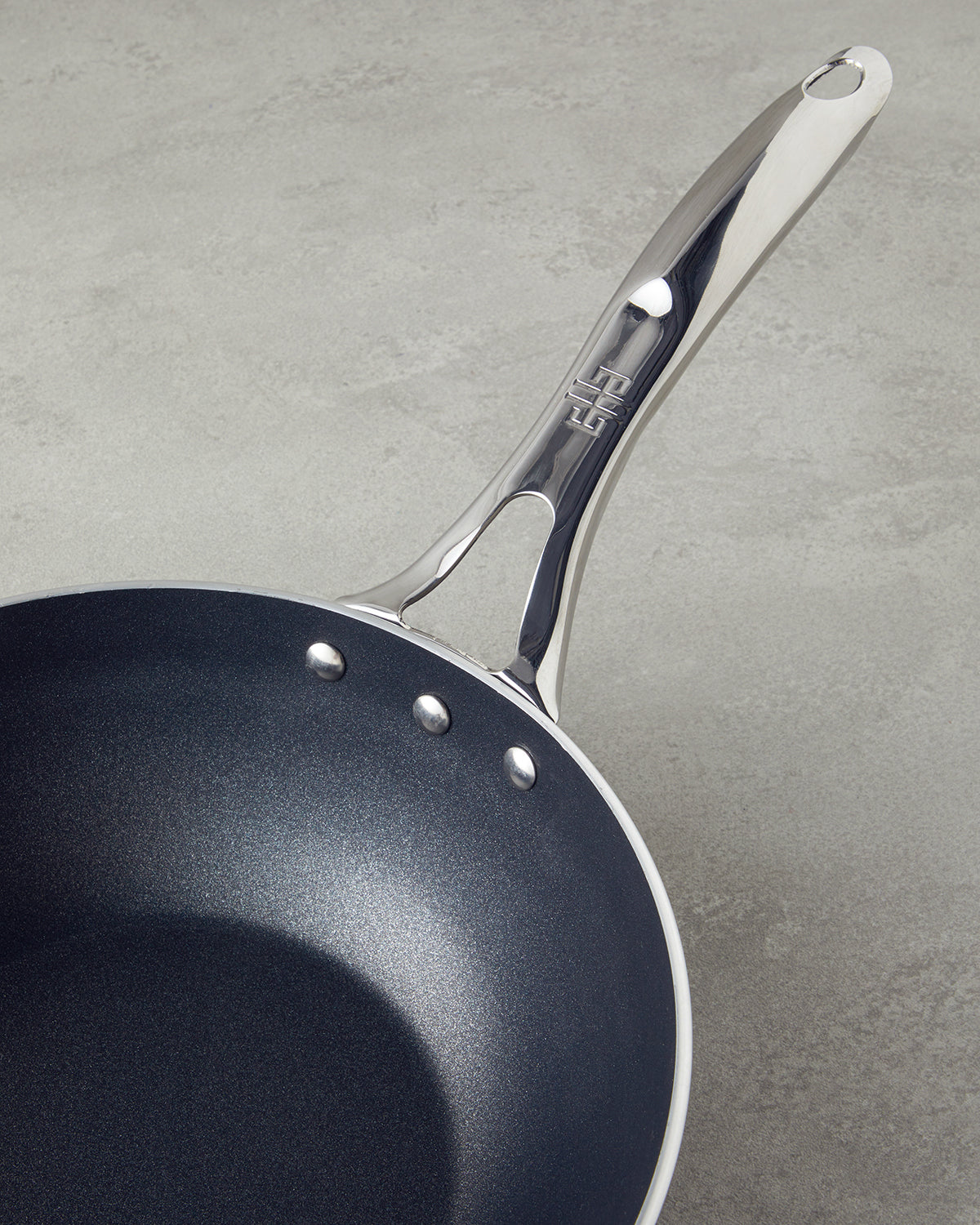 Aluminum Wok Griddle 26 cm Black (view 3)