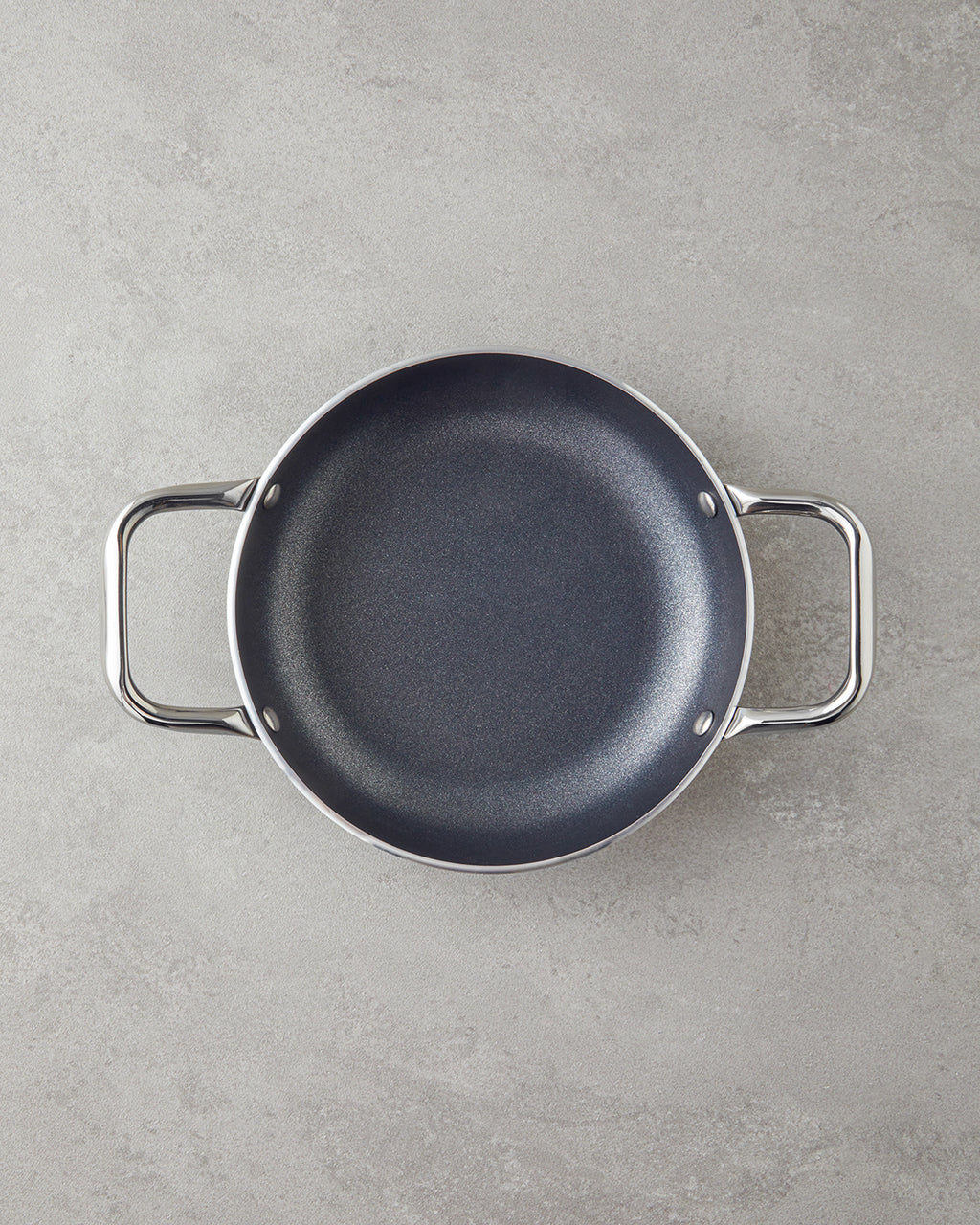 Horeca Aluminum Omelet Pan Black - 22 cm (view 2)