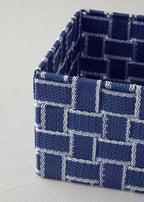 Shine Basket - Navy Blue - 16x16x9 cm (view 2)