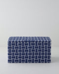 Shine Storage Box 34x22x17 - Navy Blue