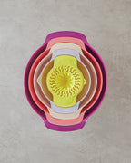 Mix Me Plastic 5 Pieces Mixing Bowl 32 cm Colored (view 2)