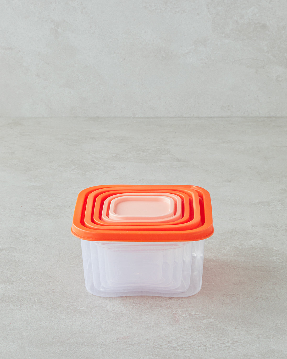 Keep Me Plastic 5 Pieces Storage Container 16 cm Colored (view 2)