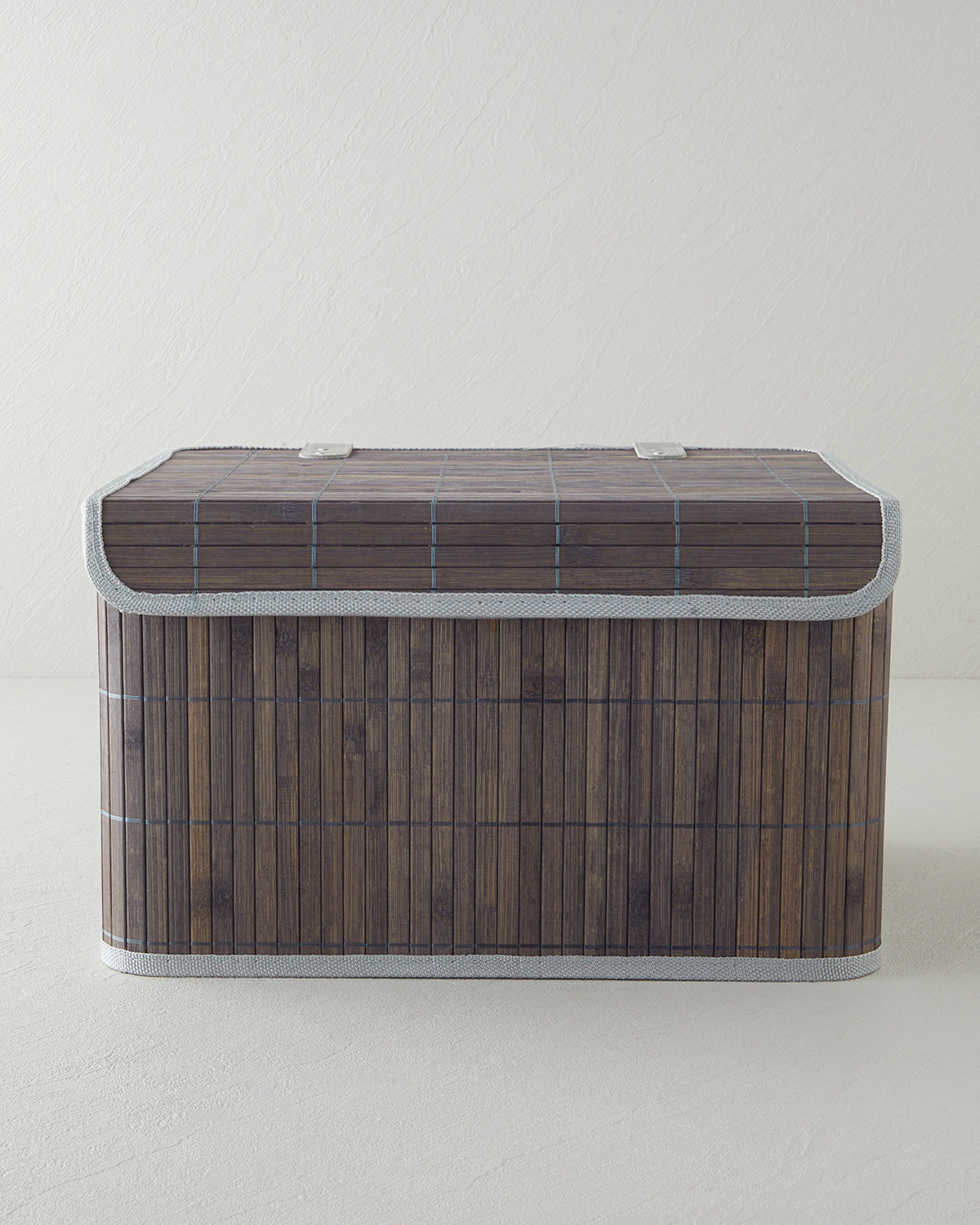 Selina Bamboo Storage Box Anthracite - 36x27x22 cm