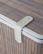 Selina Bamboo Storage Box Anthracite (view 3)