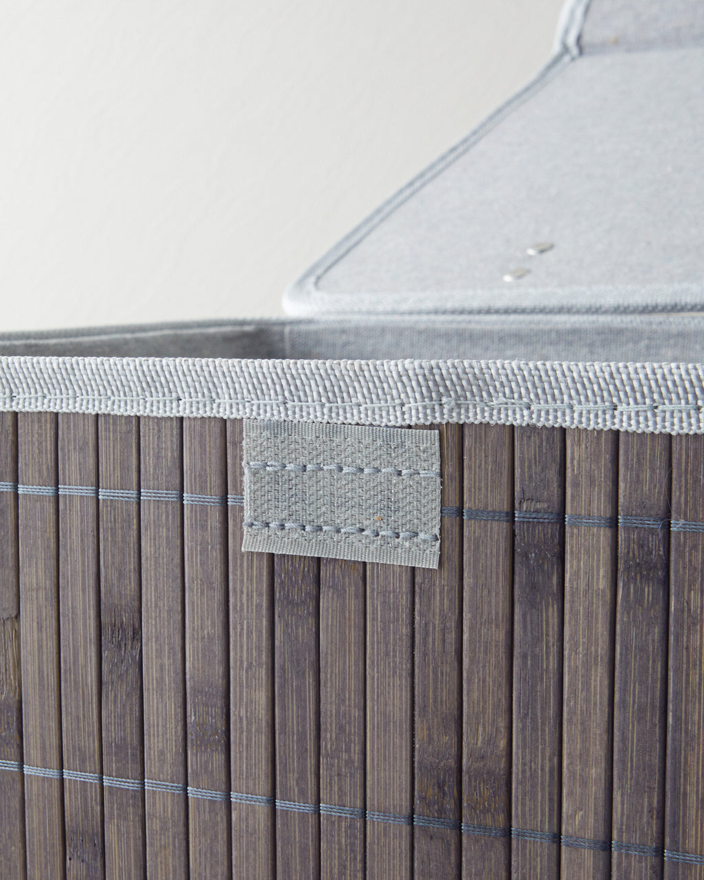 Selina Bamboo Storage Box Anthracite (view 4)
