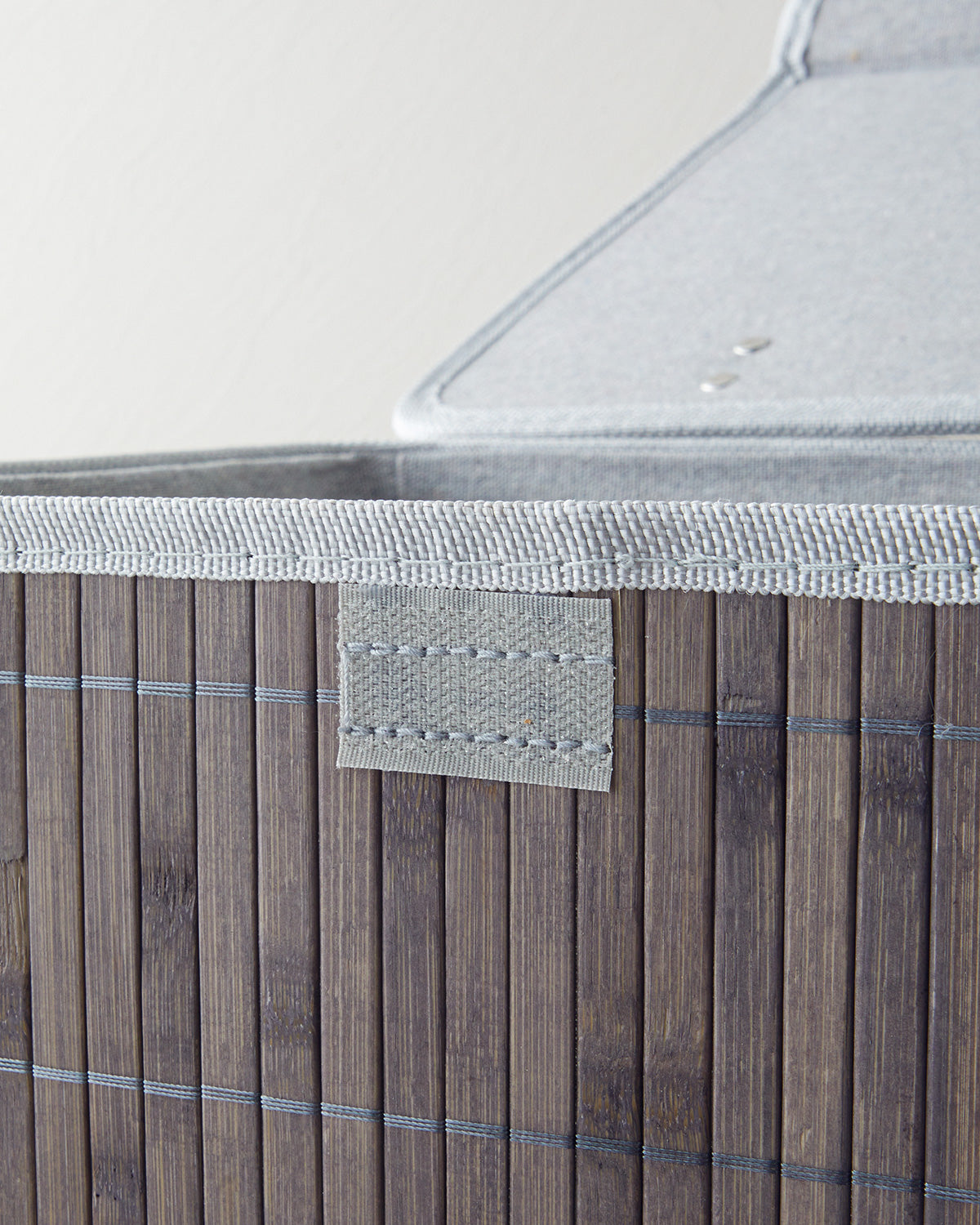 Selina Bamboo Storage Box Anthracite (view 4)