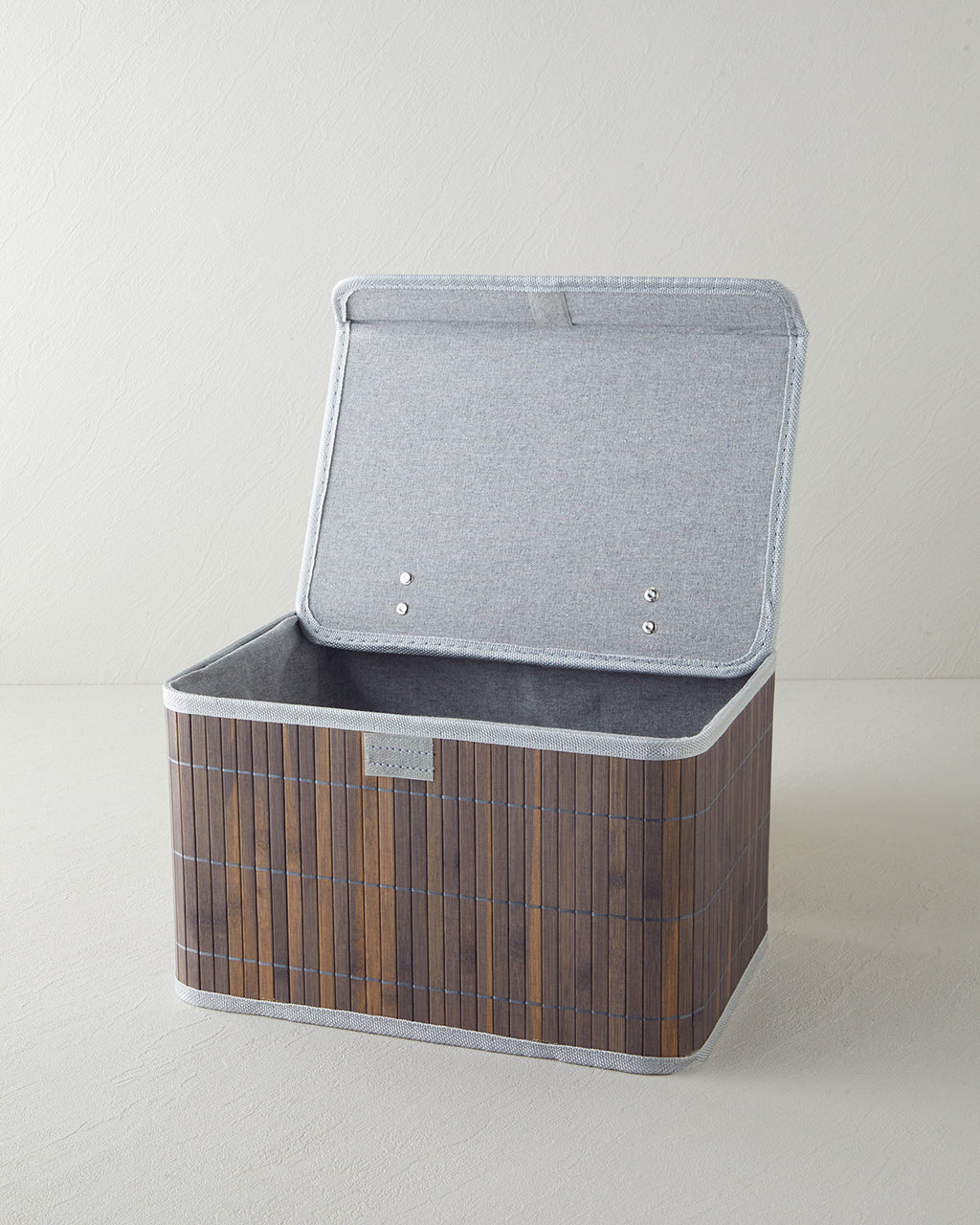 Selina Bamboo Storage Box Anthracite (view 6)