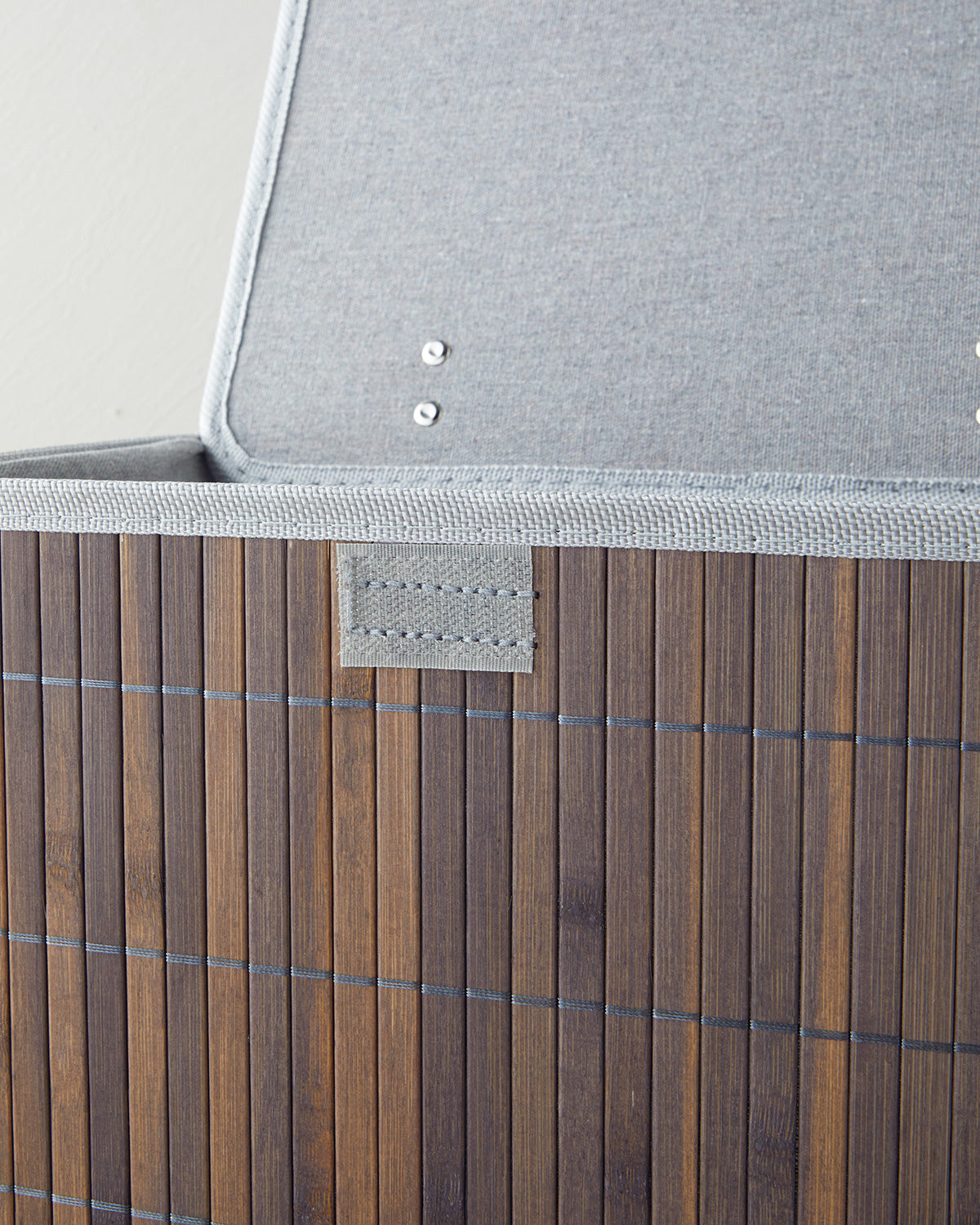 Selina Bamboo Storage Box Anthracite (view 7)