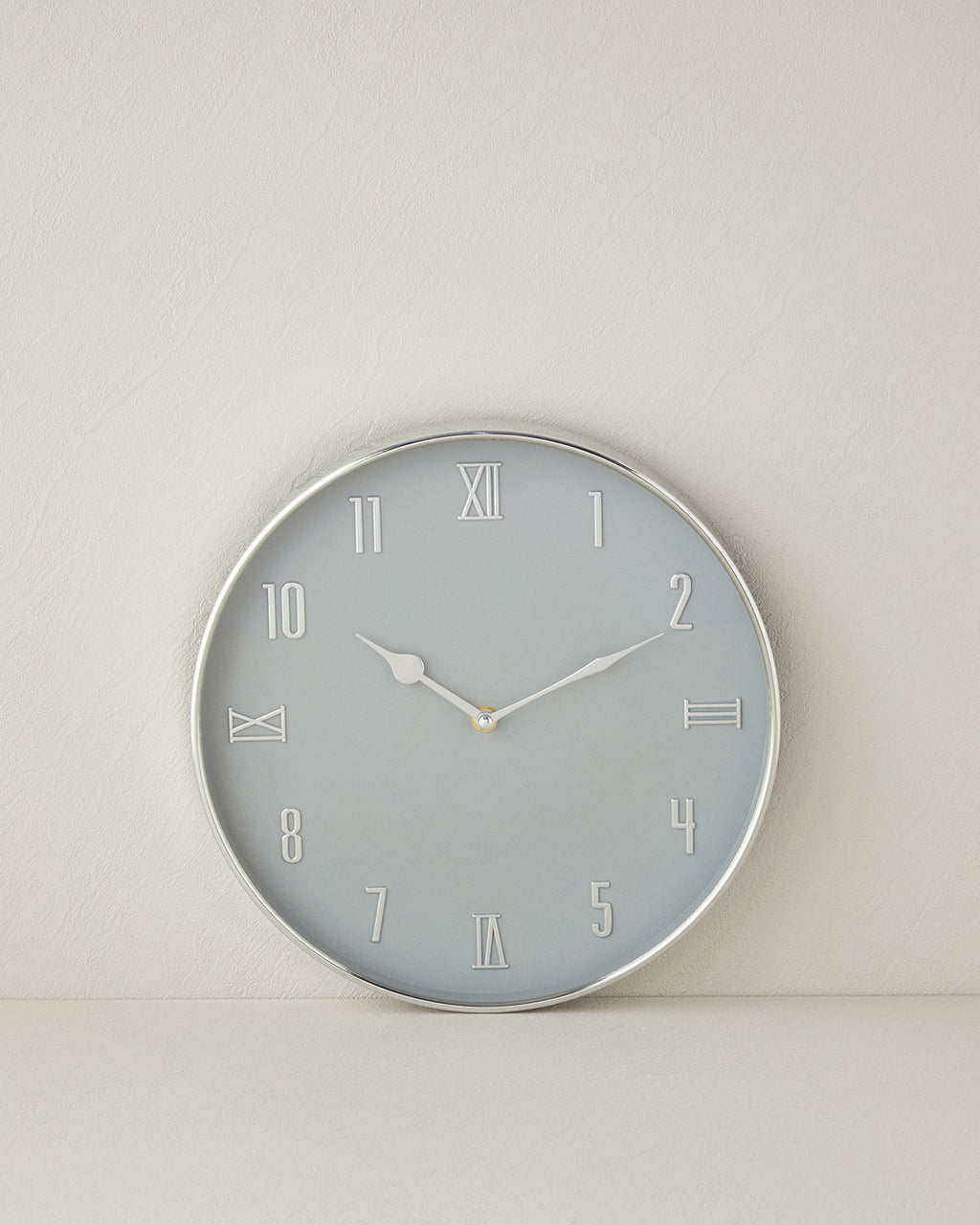 Verna Plastic Wall Clock 30 cm White