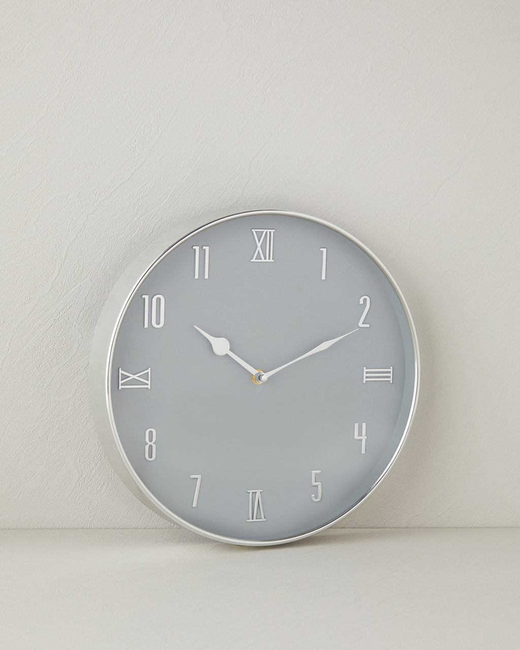 Verna Plastic Wall Clock 30 cm White (view 2)