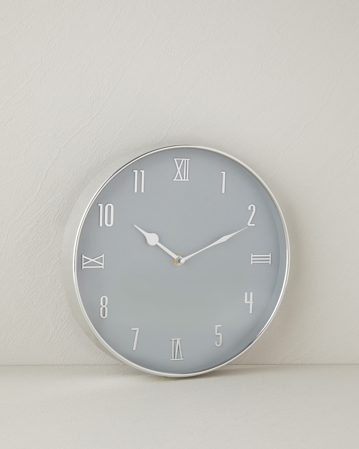 Verna Plastic Wall Clock 30 cm White (view 2)