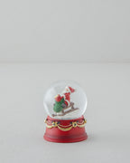 Blume Snow Globe 9 cm Red